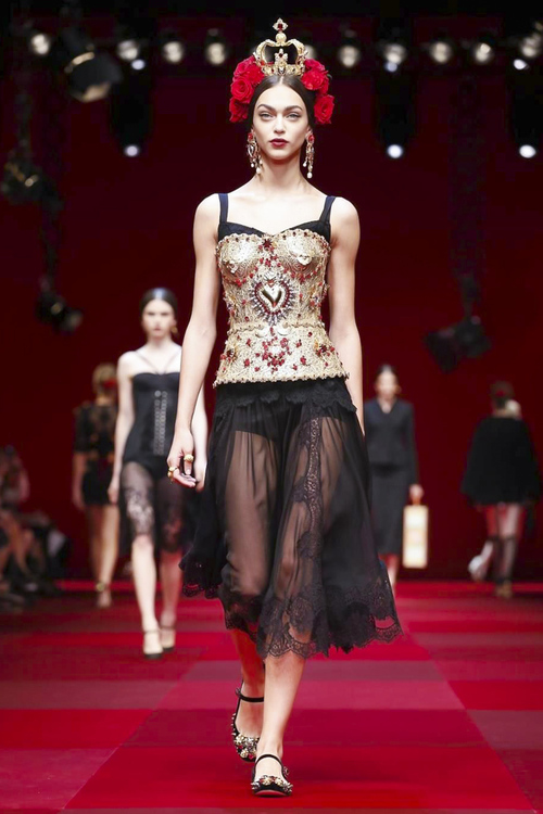 Dolce & Gabbana, Ready to Wear Spring Summer 2015 Collection in Milan